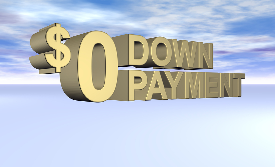 zero down payment