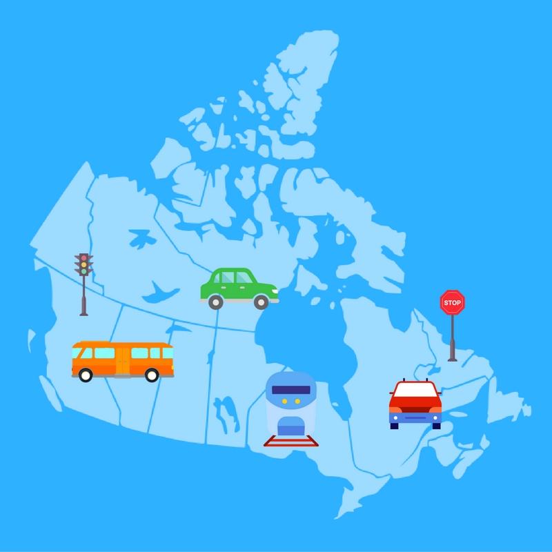 Infographic: Commuting to Work in Canada