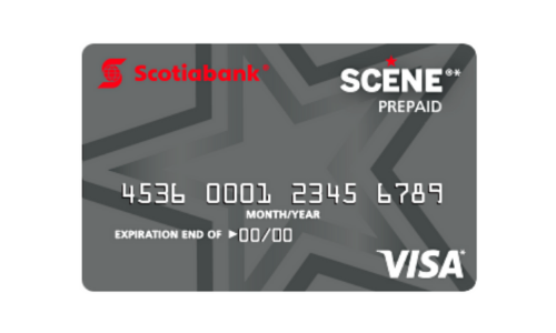 Scotiabank scéna předplacené Reloadabl